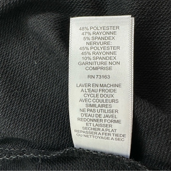 NWOT Cupio Women’s Plus Tunic Top Size 3XL Lightweight Terry Shark Cut Long Slee - Picture 6 of 7